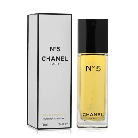 chanel n 5 eau de toilette 100ml|chanel no 5 toilette spray.